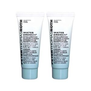 2 x PETER THOMAS ROTH Water Drench Hyaluronic Cloud Cream - .25 oz ea.